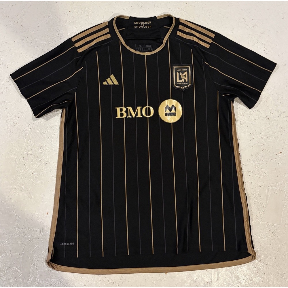 Adidas MLS LAFC Soccer Jersey Black Gold   IP6023 Womens XL Football Los Angeles